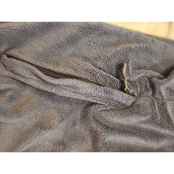 Columbia Sports fleece sweater youth large 14 / 16 full zip collar blue - Picture 4 of 8